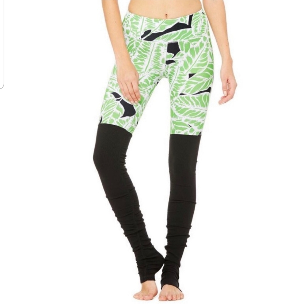 Alo Yoga Goddess Palm Print leggings